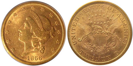 Double Eagle Gold Coins